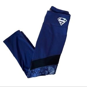 Women’s Superman Workout Leggings Size Small
